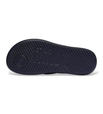 Fitflop Chanclas iQushion Textured-Strap marinblå