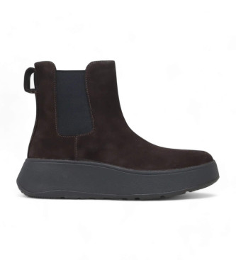 Fitflop Braune Chelsea-Stiefel aus Leder