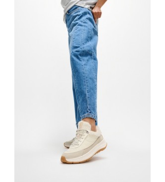 Fitflop Chinelos F-Mode Flow Shearling-Mix bege