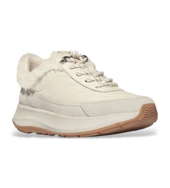 Fitflop Chinelos F-Mode Flow Shearling-Mix bege