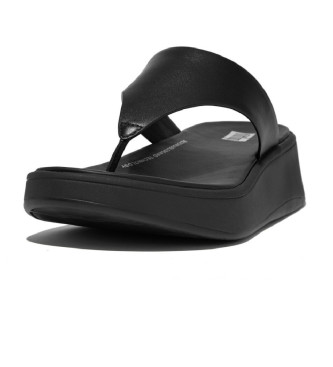 Fitflop F-Mode sandaler i lder, sort