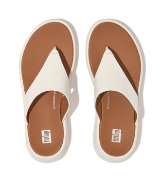 Fitflop Beige F-Mode leather sandals