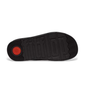 Fitflop Gen FF Usnjeni cokli črne barve