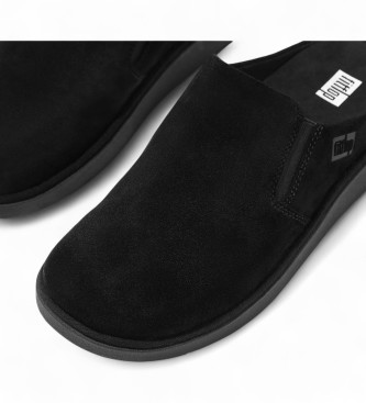 Fitflop Gen FF Usnjeni cokli črne barve