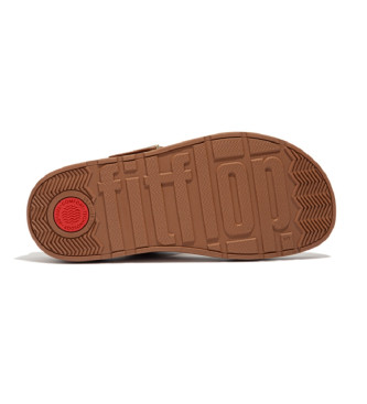 Fitflop Gen-FF Sandalen aus braunem Leder