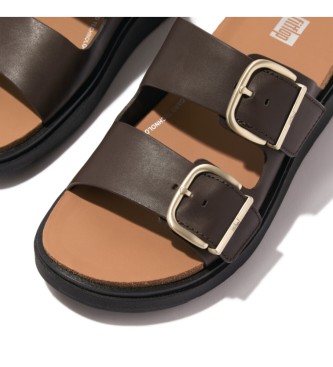 Fitflop Gen-FF brune sandaler i lder