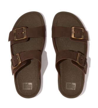 Fitflop Brune Gogh Moc-sandaler i lder