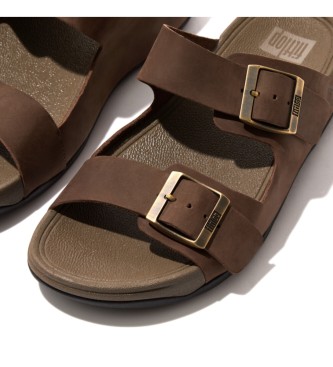 Fitflop Brune Gogh Moc-sandaler i lder