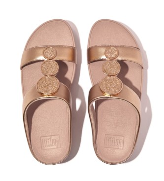 Fitflop Halo Bead-circle pink sandals