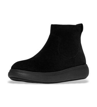 Fitflop Iq-Comff leather ankle boots with black zipper
