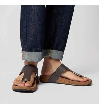 Fitflop iQushion brown leather sandals