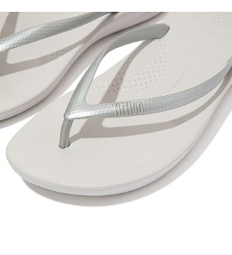 Fitflop iQushion srebrne japonke