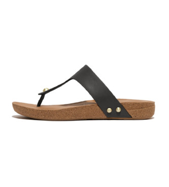 Fitflop Sandali iQushion in pelle nera 