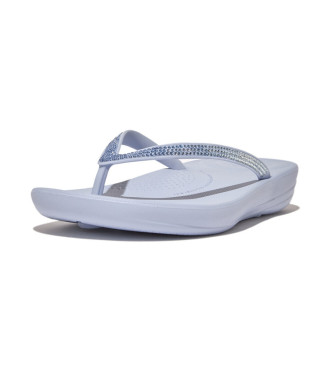 Fitflop iQushion blue flip-flops