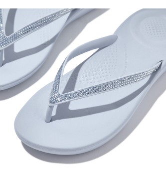 Fitflop iQushion blue flip-flops