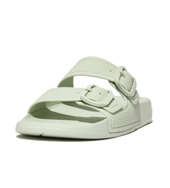 Fitflop iQushion green flip-flops
