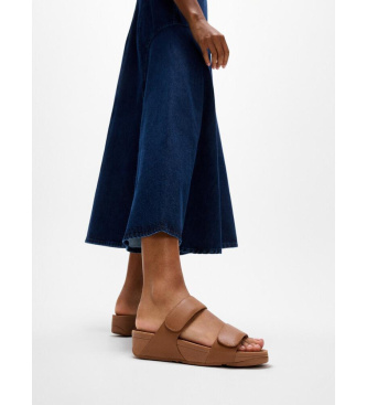 Fitflop Sandali in Pelle Lulu regolabili marrone