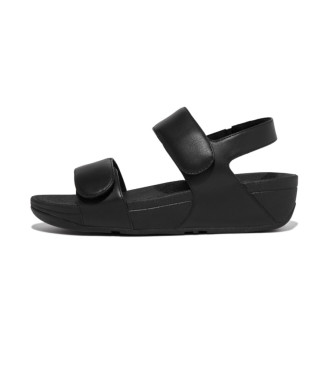 Fitflop Usnjeni sandali Lulu black