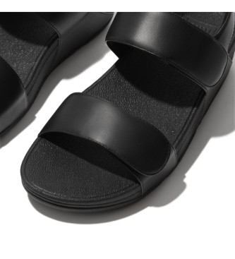 Fitflop Leren sandalen Lulu zwart