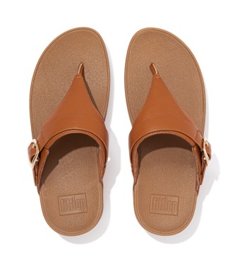 Fitflop Brown Lulu leather sandals