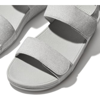 Fitflop Silver Lulu Shimmerlux Sandals