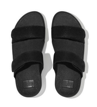 Fitflop Lulu Shimmerlux Sandalen schwarz