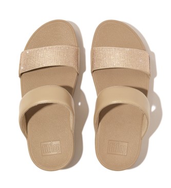 Fitflop Teenslippers Lulu Crystal beige