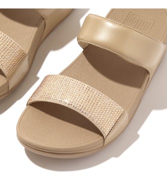 Fitflop Japonki Lulu Crystal beżowe