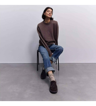 Fitflop Mocassins  glands en daim chocolat iQ-COMFF
