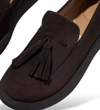 Fitflop Mocassins  glands en daim chocolat iQ-COMFF