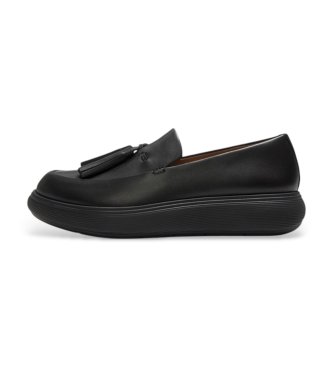 Fitflop Iq-Comff black leather moccasins