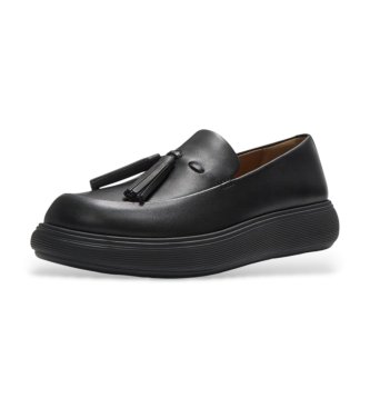 Fitflop Iq-Comff black leather moccasins