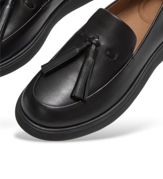 Fitflop Iq-Comff black leather moccasins