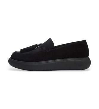 Fitflop Iq-Comff black suede moccasins