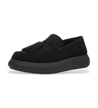 Fitflop Iq-Comff black suede moccasins