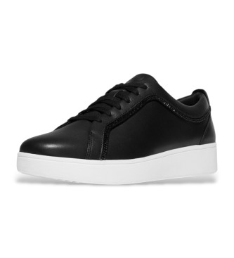 Fitflop Sapatos Rally Crystal-Trim preto
