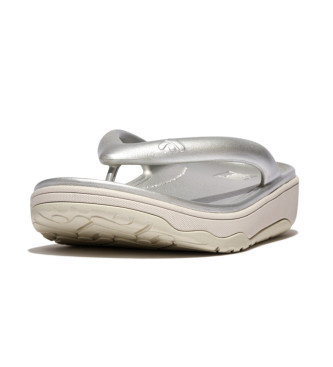 Fitflop Tongs Relief metallic recovery silver