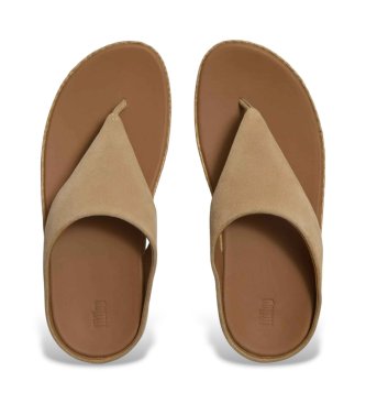 Fitflop Sandali Lulu iz bež semiša