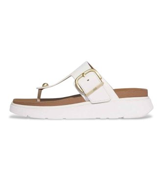 Fitflop Sandales en cuir Gen FF Buckle blanc