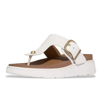 Fitflop Sandales en cuir Gen FF Buckle blanc
