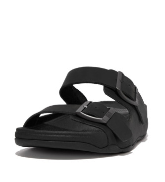 Fitflop Gogh Moc leather sandals black