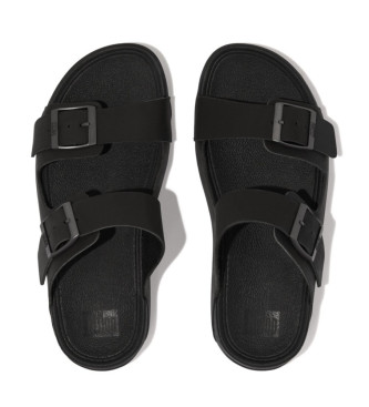 Fitflop Gogh Moc leather sandals black