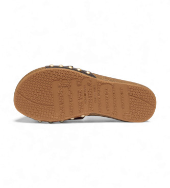 Fitflop Brown Iqushion Leather Sandals