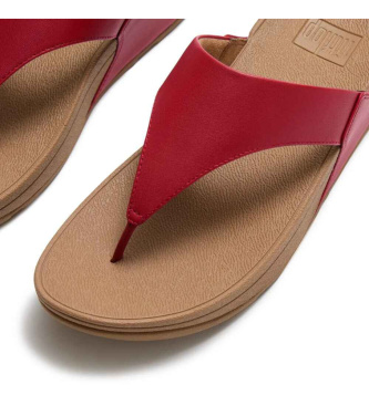 Fitflop Sandali Lulu in pelle rossa