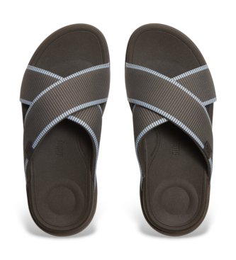 Fitflop Sandalias F-Mode Go Water-Resistant Webbing Cross vert