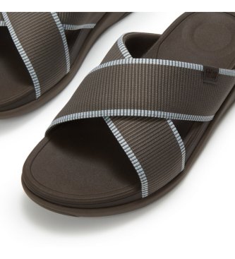 Fitflop Sandalias F-Mode Go Water-Resistant Webbing Cross vert