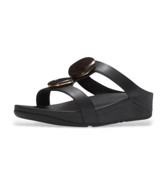 Fitflop Sandali Fino Marbled-Stone H-Bar neri