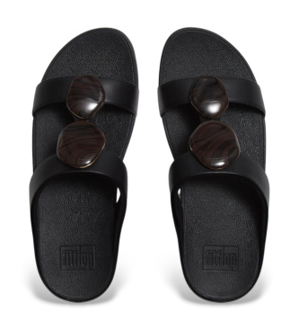 Fitflop Sandali Fino Marbled-Stone H-Bar neri