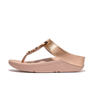 Fitflop Halo Bead-Circle pink sandals