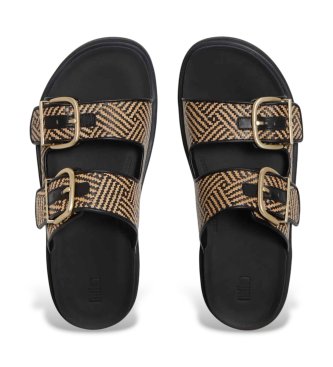 Fitflop Gen-FF Gen-FF Sandaler med spänne i tryckt läder